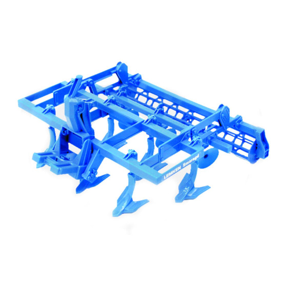 Jucarie Bruder, cultivator Lemken Smaragd, 1:16, 210x200x120 mm # 60002329