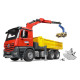 Jucarie Bruder, camion Mercedes Benz Arocs cu macara, 1:16, 545x185x270 mm