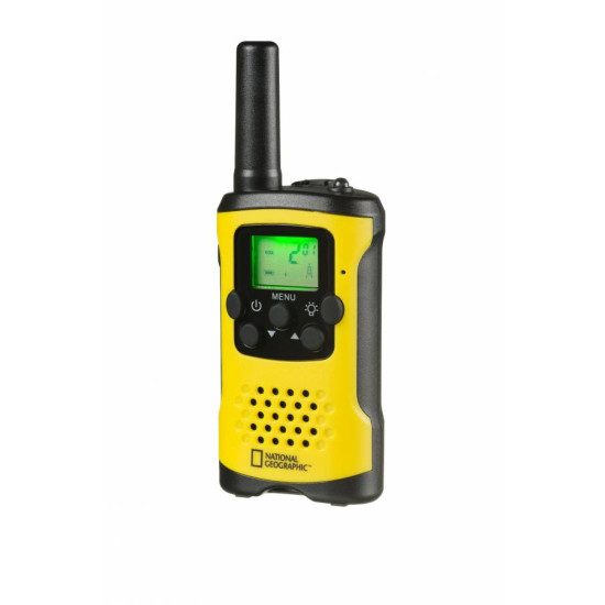 SET 2 BUC FM WALKIE TALKIE RAZA 6 KM NATIONAL GEOGRAPHIC # 9111450