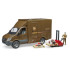 UPS MB Sprinter cu sofer si accesorii Bruder # 02538