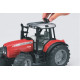 TRACTOR MASSEY FERGUSON 7480 CU REMORCA BASCULABILA BRUDER # 02045