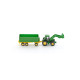 TRACTOR CU INCARCATOR FRONTAL SI REMORCA SIKU # 1843