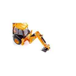 Jucarie Siku, buldoexcavator Jcb 4Cx, 1:50, 180x51x70 mm # 3558