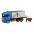 Jucarie Bruder, camion transport animale Scania seria R # 60003549