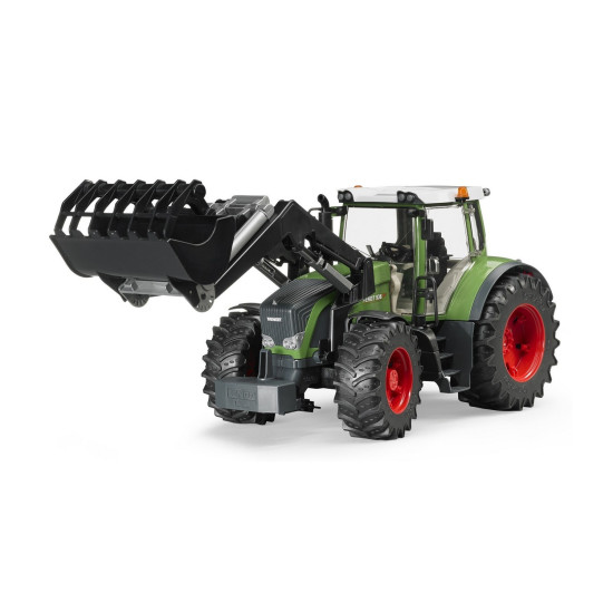 Jucarie Bruder tractor Fendt Favorit 936 Vario cu incarcator frontal 1:16, 445x175x200 mm # 03041