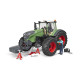 Jucarie Bruder, tractor Fendt 1050 Vario cu mecanic si echipament pentru atelier, 1:16, 456x198x225 mm # 04041