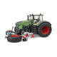 Jucarie Bruder, tractor Fendt 1050 Vario cu mecanic si echipament pentru atelier, 1:16, 456x198x225 mm # 04041